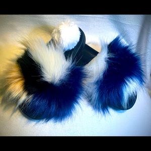 Women’s Fur Slides